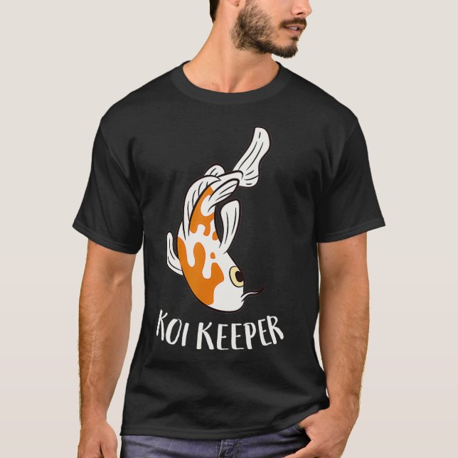 Camiseta Koi Keeper Japonés Koi Fish Lover (Anverso)