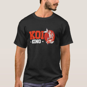 Camiseta Koi King japonés Fish