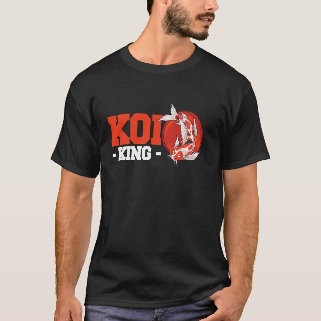 Camiseta Koi King japonés Fish (Anverso)
