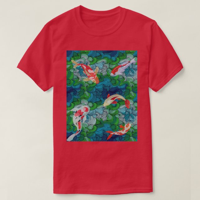 Camiseta Koi Koi (Diseño del anverso)