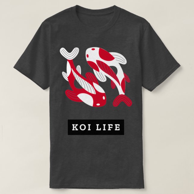 CAMISETA KOI LIFE (Diseño del anverso)