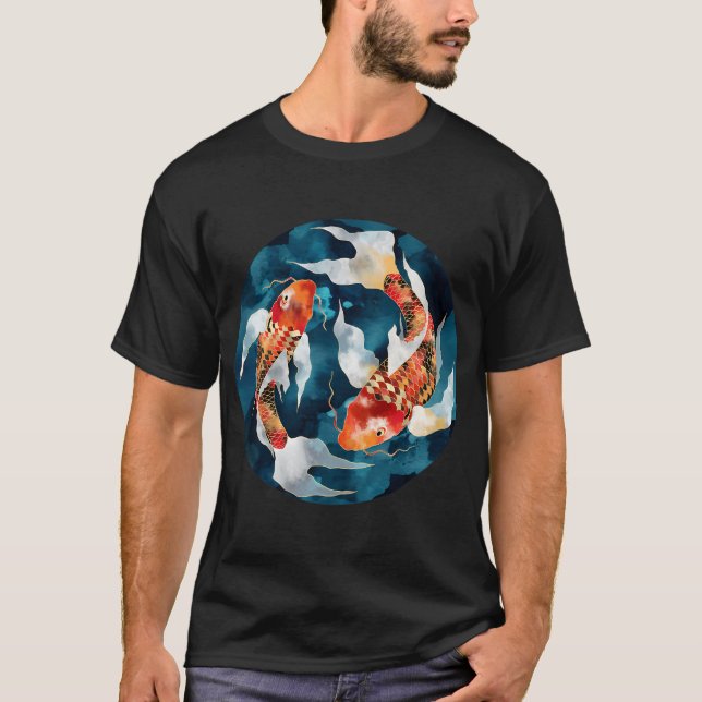 Camiseta Koi Metálico (Anverso)