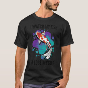 Camiseta Koi Veo Mi Pescado Para Perderme Inspiración De Ca