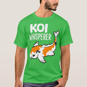 Camiseta Koi Whisperer Aquarium Japonés Koi