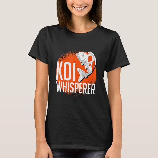 Camiseta Koi Whisperer Fish Pond (Anverso)