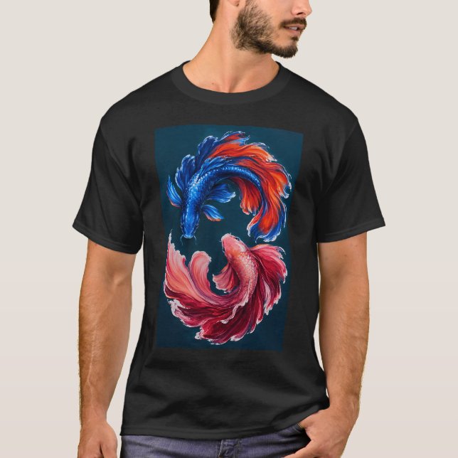 Camiseta Koi Ying Yang (Anverso)