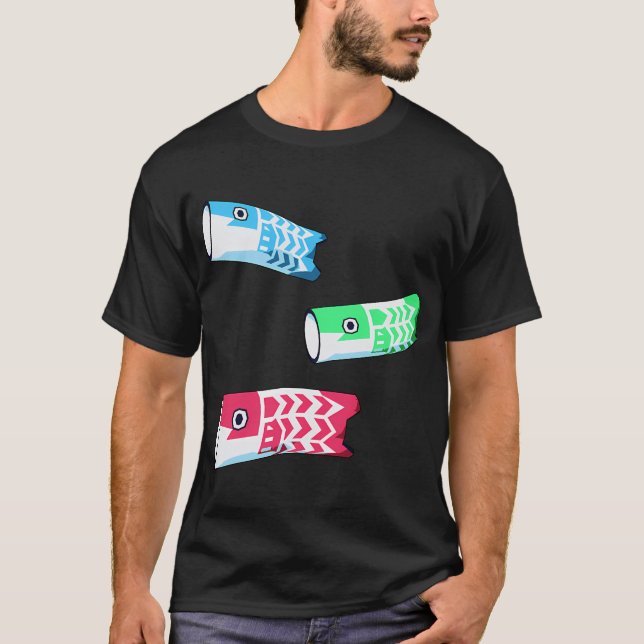 Camiseta Koinobori (Pequeño) (Anverso)