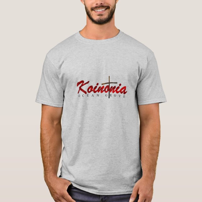 Camiseta Koinonia - arboleda del océano (Anverso)