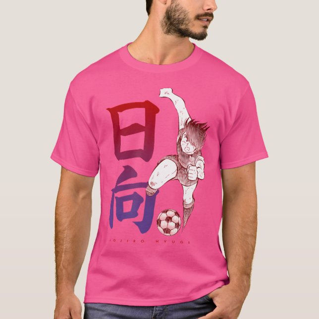 Camiseta Kojiro Hyuga (Patada) (Anverso)