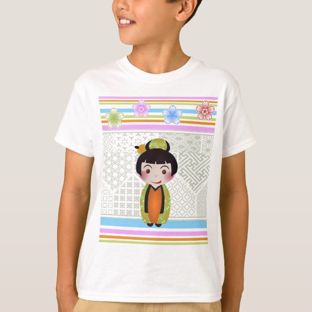 Camiseta kokeshi noshi (Anverso)
