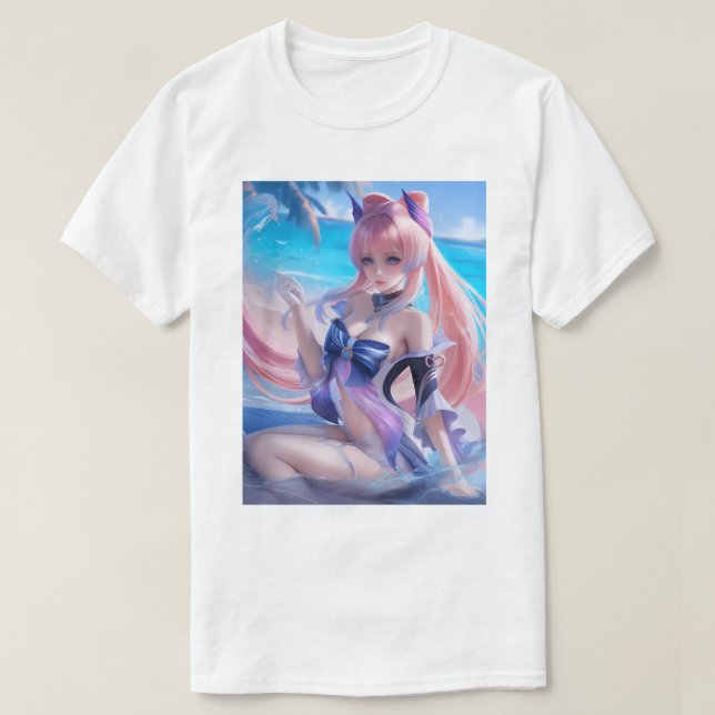 Camiseta Kokomi Swimsuit 157 (Diseño del anverso)
