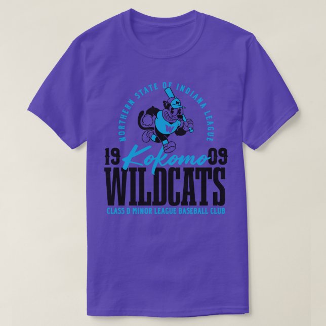 Camiseta Kokomo Wildcats TShirt (Diseño del anverso)