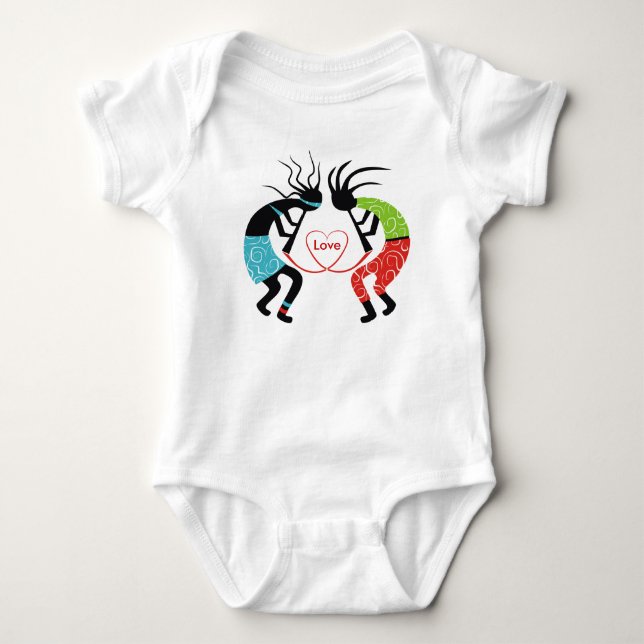 Camiseta Kokopelli ama las camisetas. (Anverso)