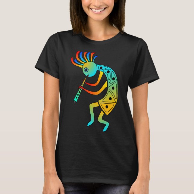Camiseta kokopelli Art Native American 1 (Anverso)
