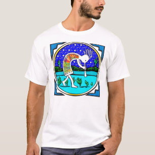 Camiseta Kokopelli bajo las estrellas