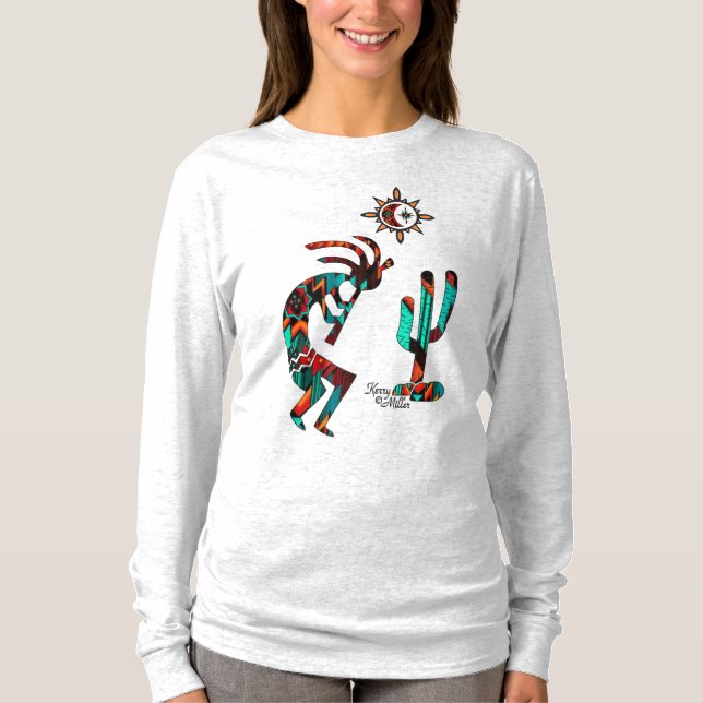 Camiseta Kokopelli del suroeste (Anverso)