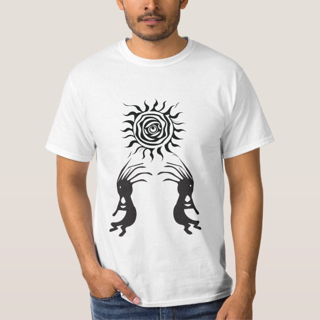 Camiseta Kokopelli, estadounidense nativo (Anverso)