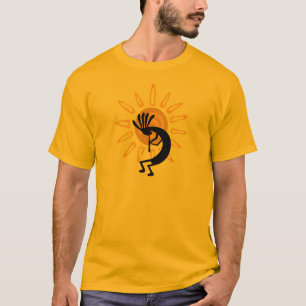 Camiseta Kokopelli Gold Mens Tshirt