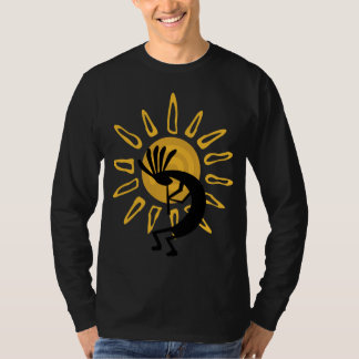 Camiseta Kokopelli Gold para hombres de manga larg