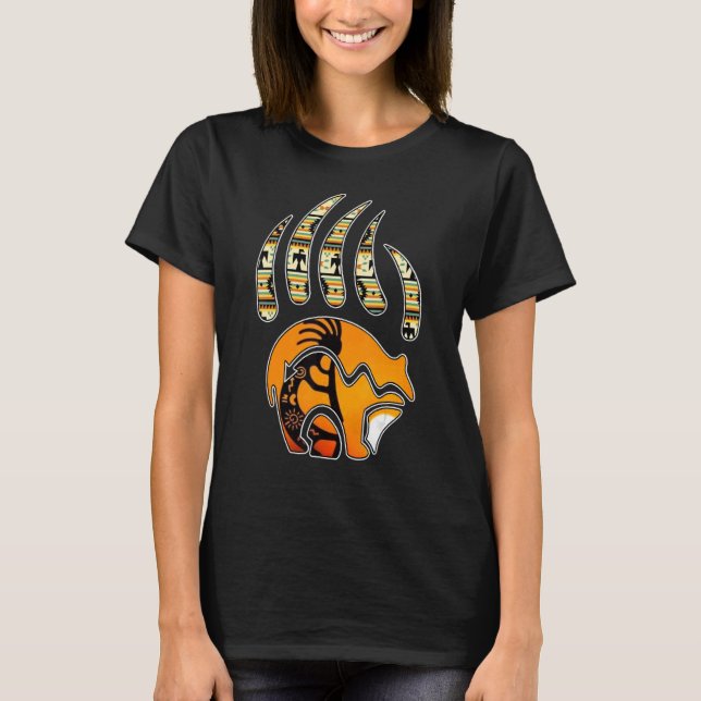 Camiseta kokopelli Native American (Anverso)