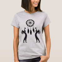 Kokopelli, nativo americano de Dreamcatcher
