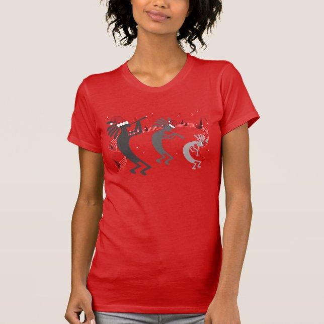 Camiseta Kokopelli Navidades Red (Anverso)