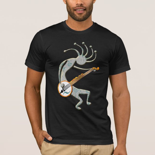 Camiseta ¡Kokopelli que oscila hacia fuera! (Anverso)