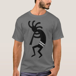 Camiseta Kokopelli Rojo Y Negro