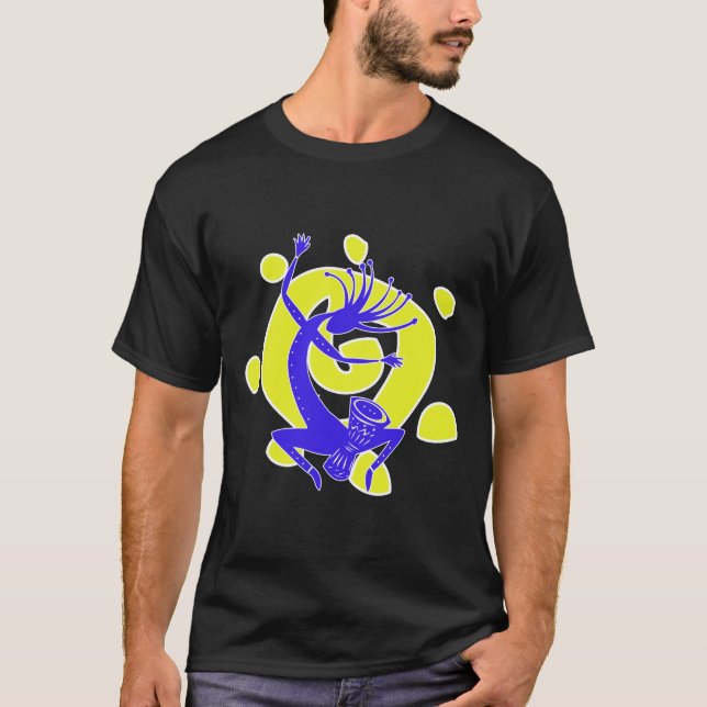 Camiseta Kokopelli Sol Tamborilero (Anverso)