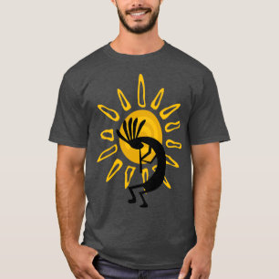 Camiseta Kokopelli Southwest Gold Sun