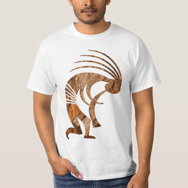 Camiseta Kokopelli T-Shirt, nativo norteamericano del suroe (Anverso)