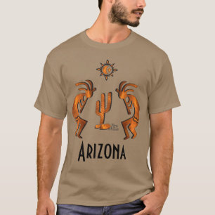 Camiseta Kokopelli Y Cactus