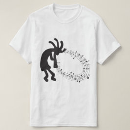 Camiseta Kokopelli y música de Petroglyph