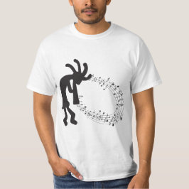 Camiseta Kokopelli y música de Petroglyph