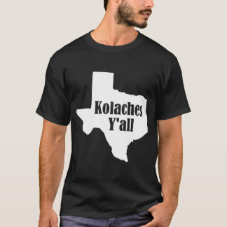 Camiseta Kolaches Yall hecho en Texas por checos panaderos