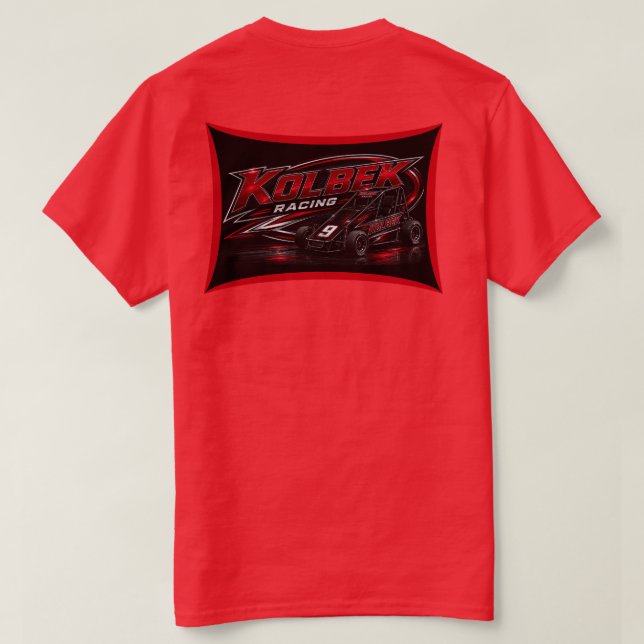 Camiseta Kolbek Racing (Reverso del diseño)