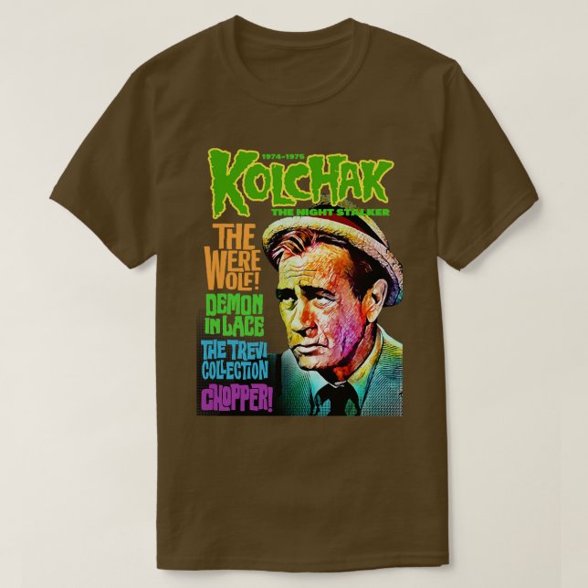 Camiseta Kolchak El estilo del Stalker nocturno 2 de Home S (Diseño del anverso)