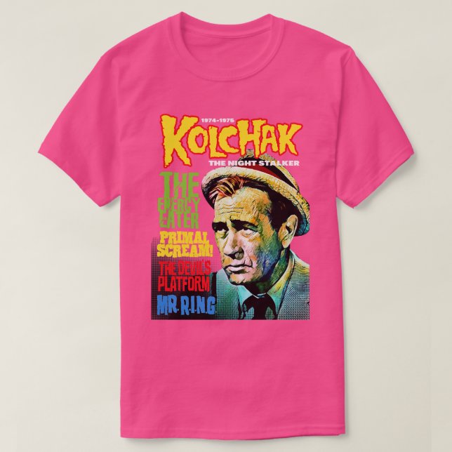 Camiseta Kolchak El estilo del Stalker nocturno 4 de Home S (Diseño del anverso)