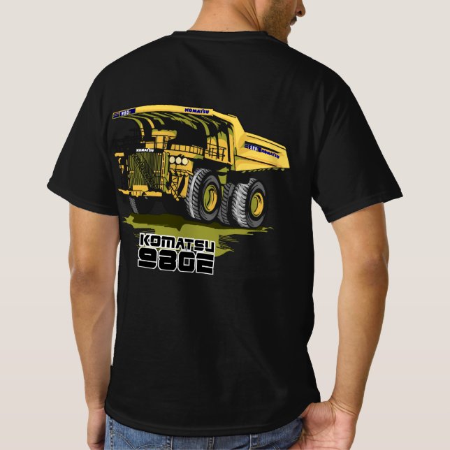 Camiseta Komatsu 980E (Reverso)