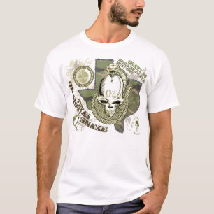 CAMISETA KOMBAT ARMOR/CRAZY 88 - TEJAS ATACA LA SERPIENTE