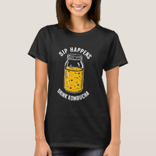Camiseta Kombucha Beneficia A Brewer Maker Tea Lover