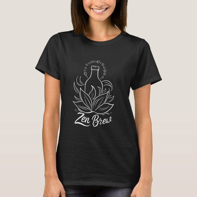 Camiseta Kombucha Beneficios Brewer Maker Tea Lover 1 (Anverso)