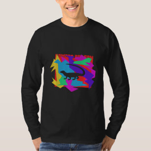 Camiseta Komodo Dragon Animal Mosaik Puzzle
