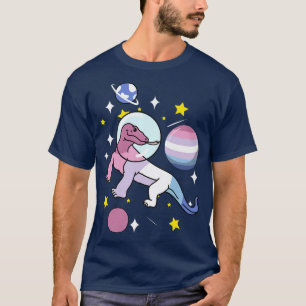 Camiseta Komodo Dragon Astronaut Bigender