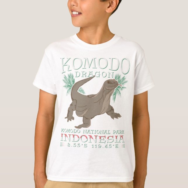 CAMISETA KOMODO DRAGON - EL MAÍZ MÁS GRANDE. (Anverso)