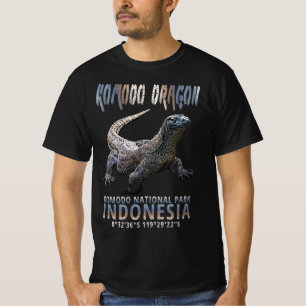 Camiseta Komodo Dragon - El mayor lagarto del mundo.