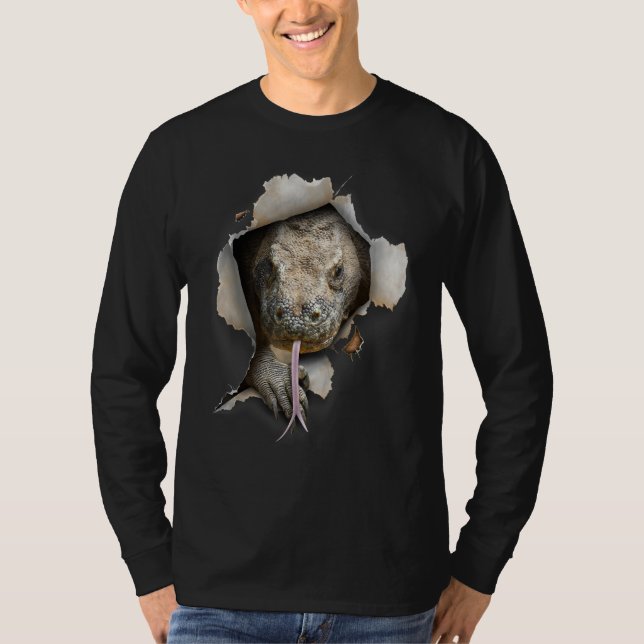 Camiseta Komodo Dragon  Komodo Reptile Lizard Komodo Dragon (Anverso)