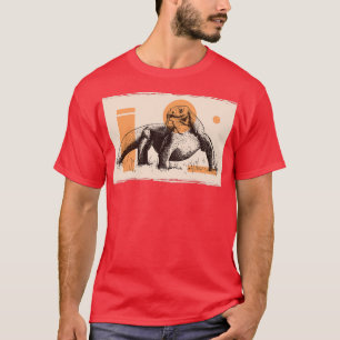 Camiseta Komodo dragon Komodo reptiles vintage 1