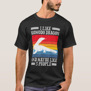 Camiseta Komodo Dragon Lizard Animal Reptile Lizard
