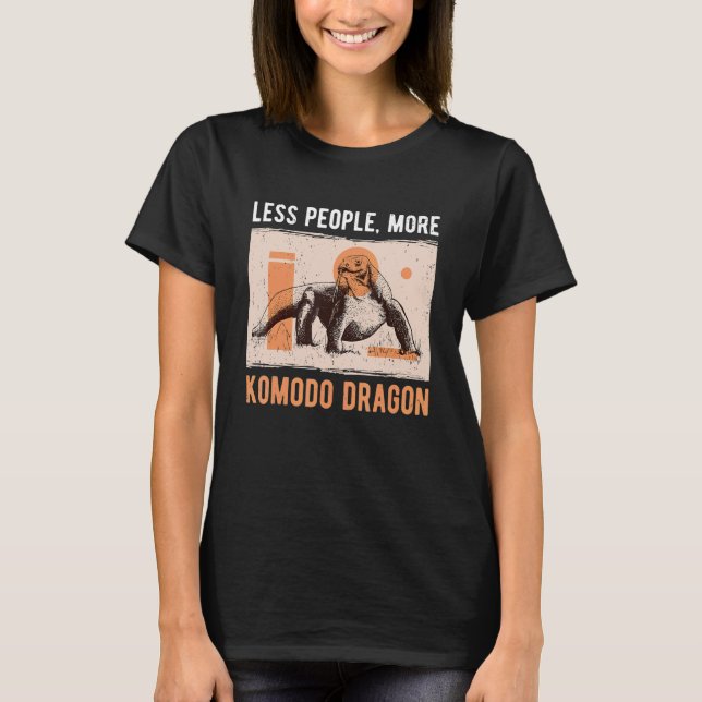 Camiseta Komodo Dragon Lizard Animal Reptile Lizard (Anverso)